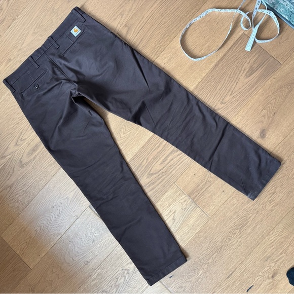 Carhartt WIP Sid Pant - 33 x 32 - Dark Brown - EUC - Picture 11 of 12